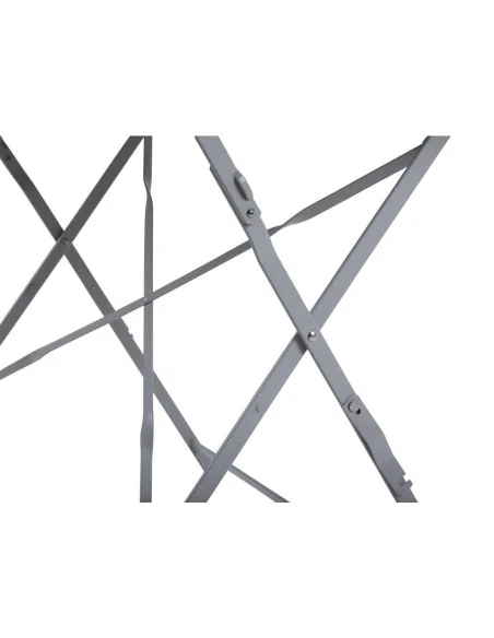 Table de terrasse pliable Bolero grise 1100 x 700mm