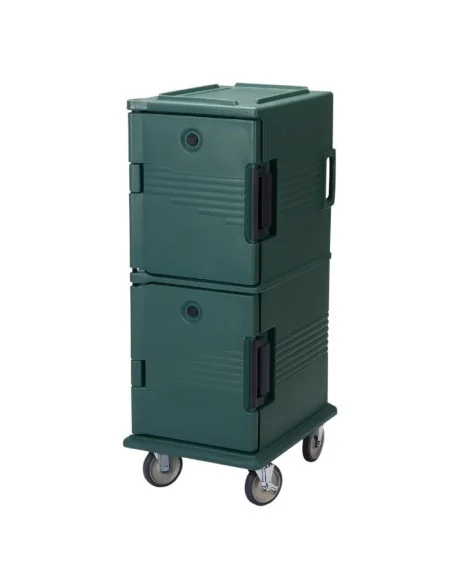 Chariot isotherme Cambro Ultra Camcart UPC800 granite vert
