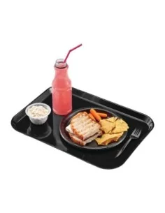 Plateau fibre de verre Camtray Cambro noir 265x325mm 2
