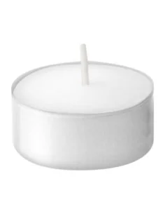 Bougies chauffe-plat professionnelles Bolsius 4 heures (lot de 200)