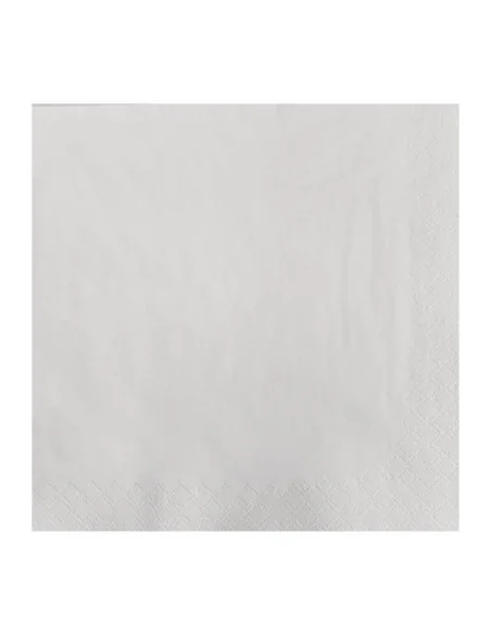 Serviettes de table en papier blanches Fasana 330mm (Lot de 1500)