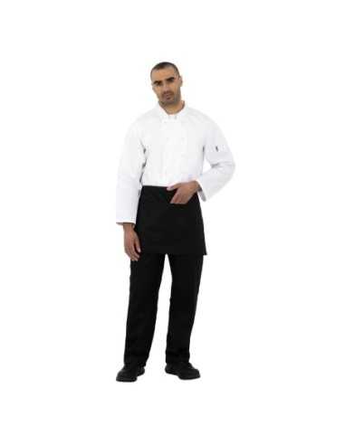 Veste de cuisine mixte Whites Vegas manches longues blanche S
