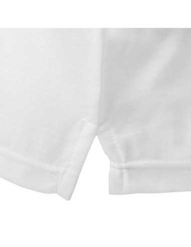 Polo mixte blanc S